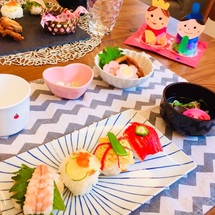 ひな祭り 手毬寿司 子供用 レシピ 作り方 By Coconut Kitchen 楽天レシピ